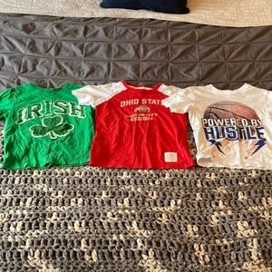 Bundle of boys t shirts